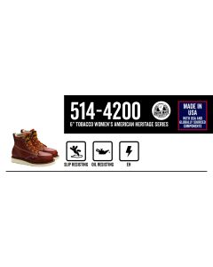 WOM 6IN MOCC TOE WEDGE