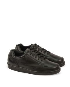 BLACK COURT SHOE