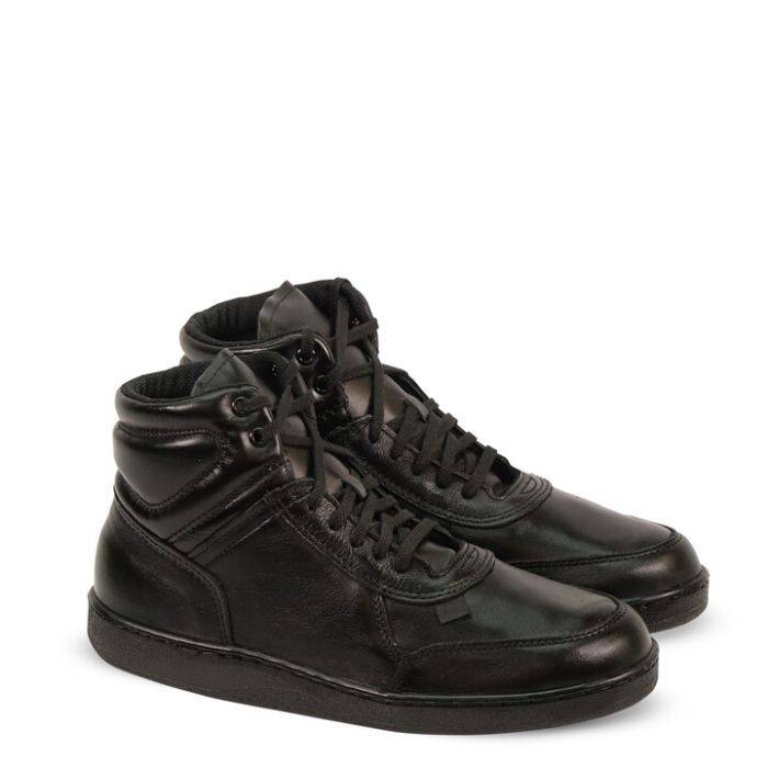 WOMEN BLACK HI-TOP