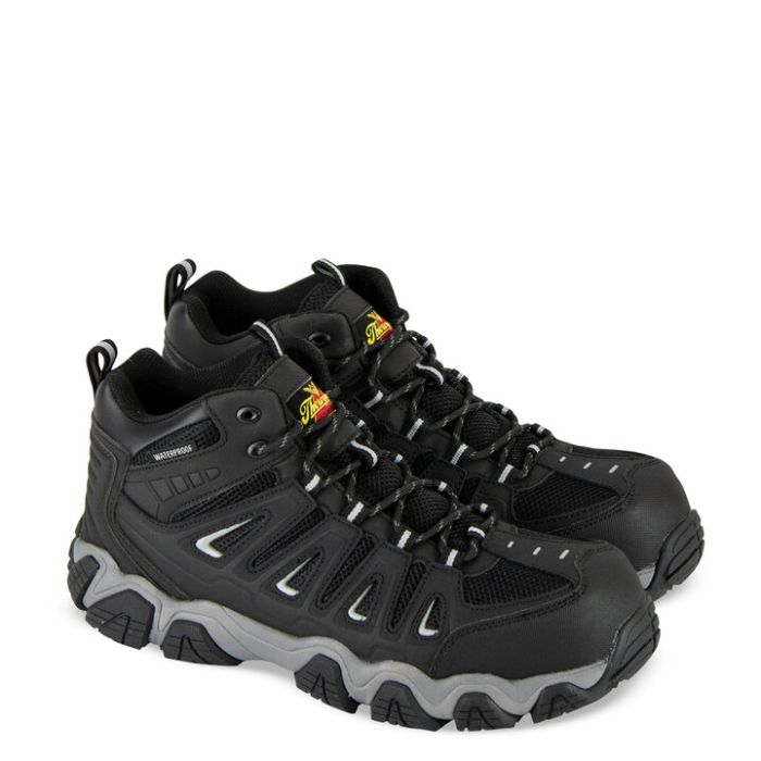 MID HIKER BLK W/P COMPTOE