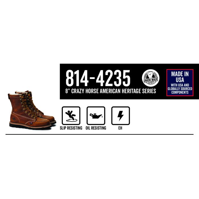8 IN MOC BLK WEDGE