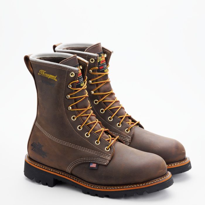 8 IN WP INS SOFT TOE