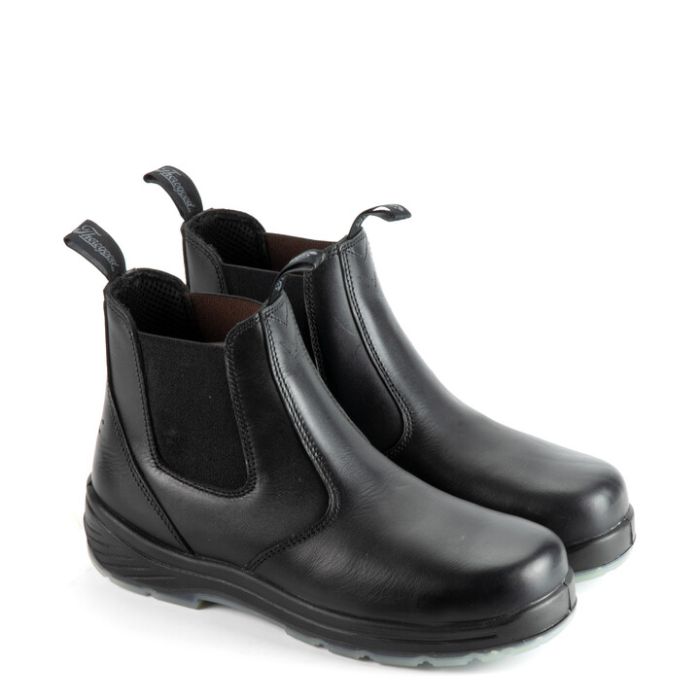 6IN QUICK RLSE BLK CLEAR SOLE