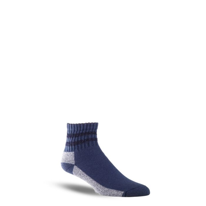3 PACK NAVY MINI CREW-PSTL CER